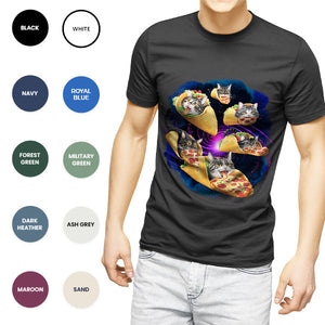 Galaxy Tacocat Spelled Backwards Tacocat - Unique Taco Food Lover Shirts