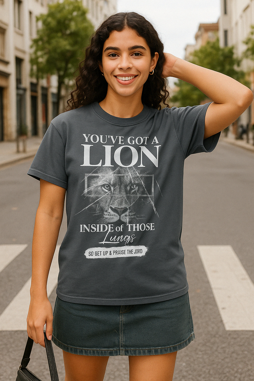 You’ve Got a Lion Inside Shirt – Christian Worship Praise Tee | Comfort Colors 1717