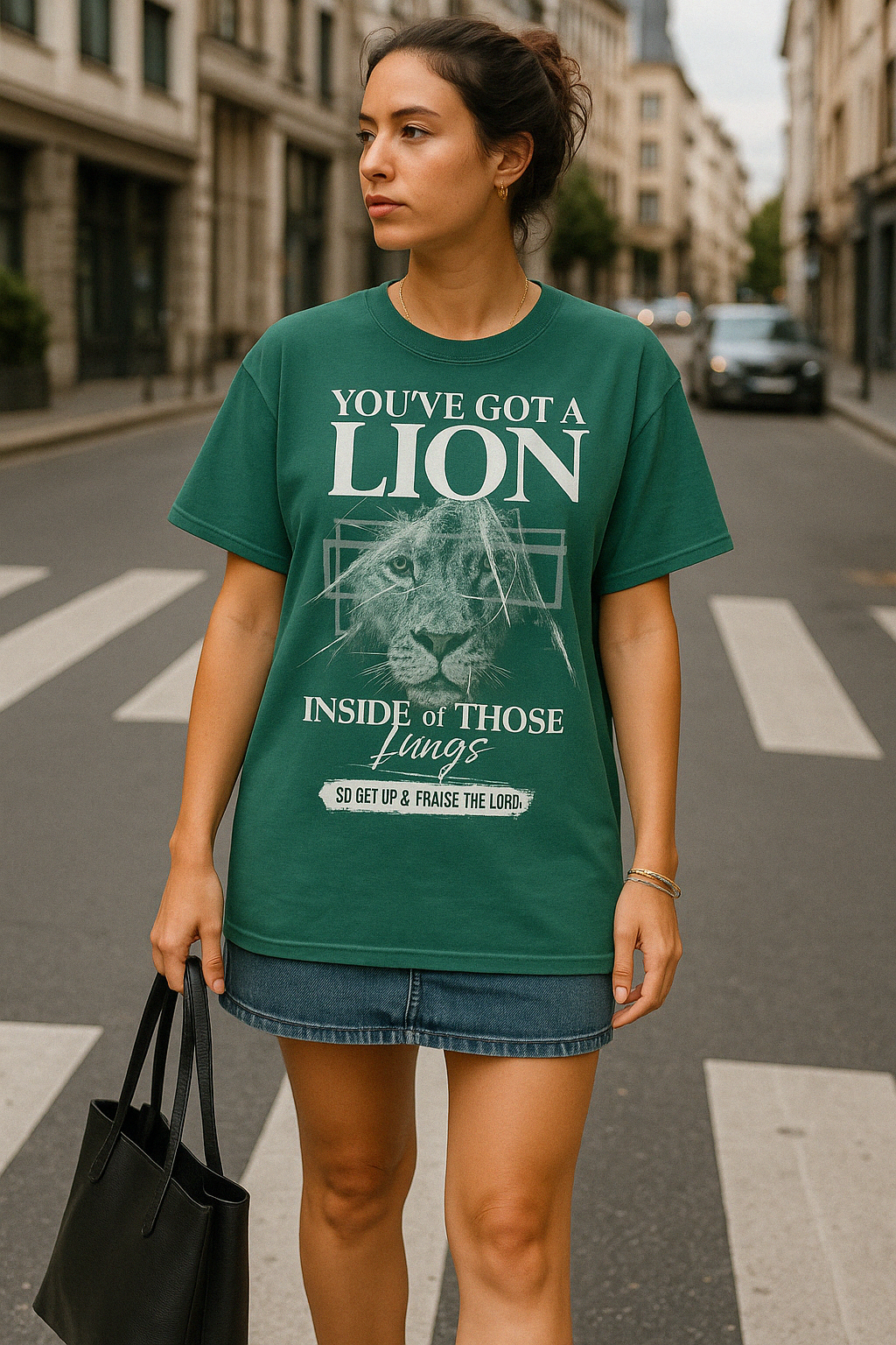You’ve Got a Lion Inside Shirt – Christian Worship Praise Tee | Comfort Colors 1717