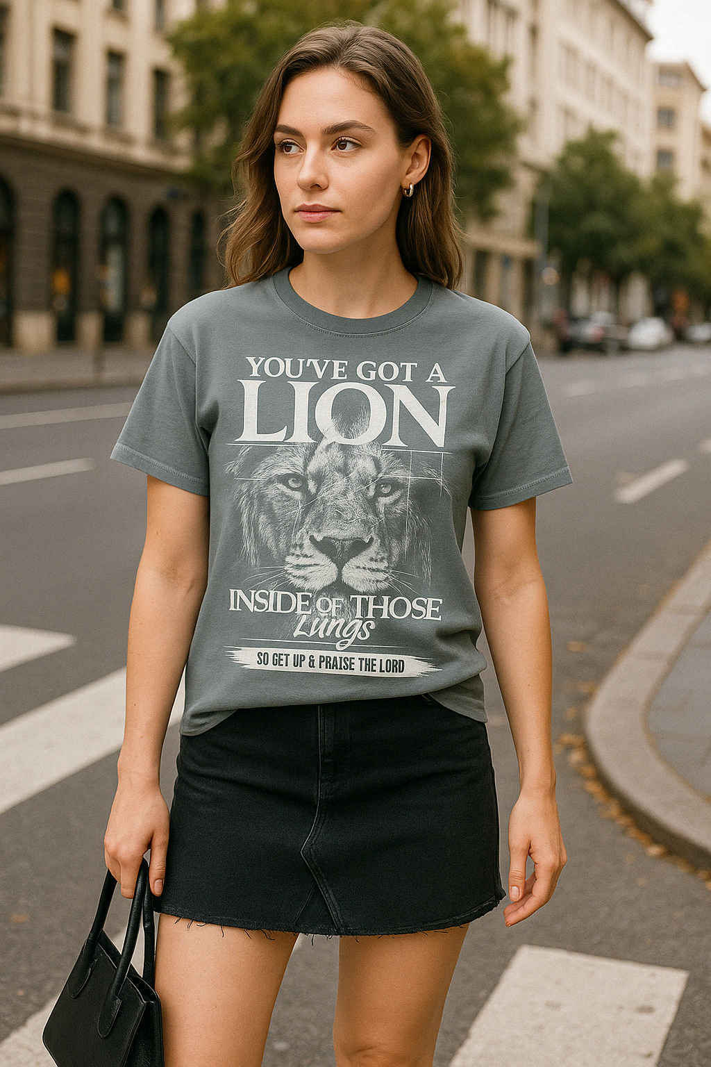 You’ve Got a Lion Inside Shirt – Christian Worship Praise Tee | Comfort Colors 1717