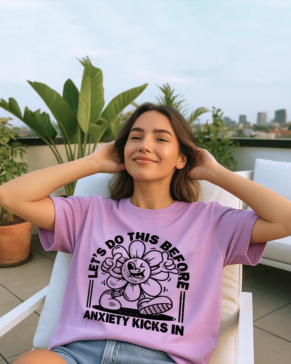 Orchid Comfort Colors 1717 shirt with aesthetic retro design and humor quote
