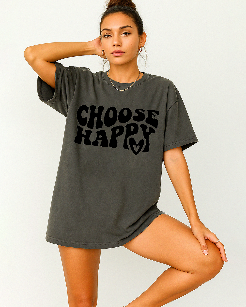 Comfort Colors shirt with motivational slogan – edgy mental health shirt