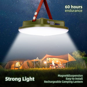 Ultimate Upgraded Rechargeable LED Camping Strong Light: Portable Torch for Outdoor Adventures
