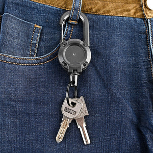 Anti-Theft Retractable Keychain - Secure Your Essentials
