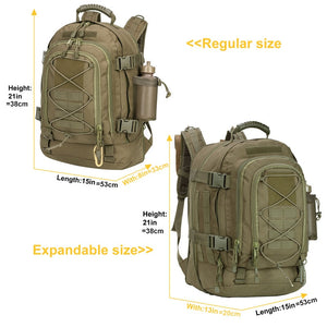 60L Military Tactical Backpack - Ideal for Outdoor Adventures