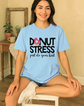 blue Comfort Colors 1717 shirt for students and teachers with donut pun